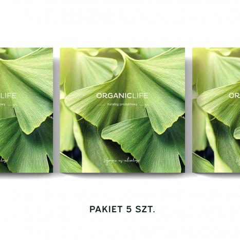 Katalog produktowy Organic Life (Zestaw 5 sztuk)