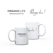Kubek z nadrukiem Organic Life (Pięknego dnia)